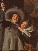 Frans Hals Young Man and Woman in an Inn Germany oil painting reproduction